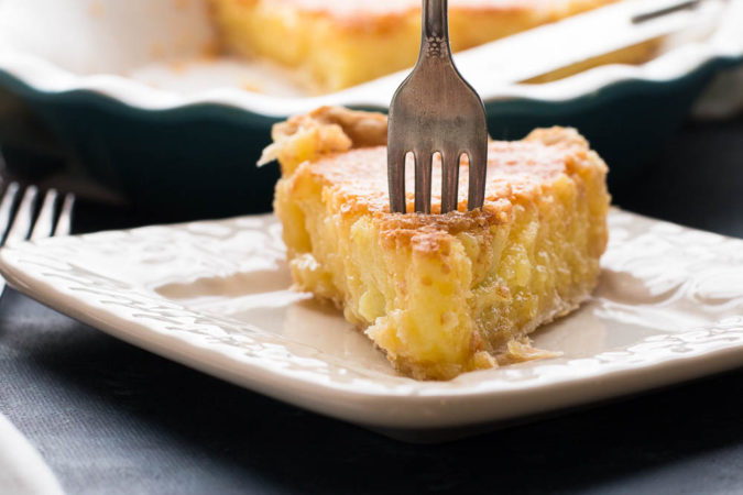 Lemon Chess Pie - Desserts - Pie Recipe | Meg is Well