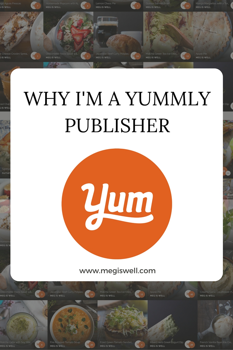 Why I'm a Yummly Publisher | www.megiswell.com