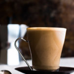 This Chocolate Liqueur Maple Peanut Butter Latte is a great after dinner digestif drink. The sweet maple and peanut butter syrup and chocolate liqueur pair extremely well with espresso or strongly brewed coffee, and creates the sweet end that every meal needs. This post is sponsored by Drizly. | www.megiswell.com