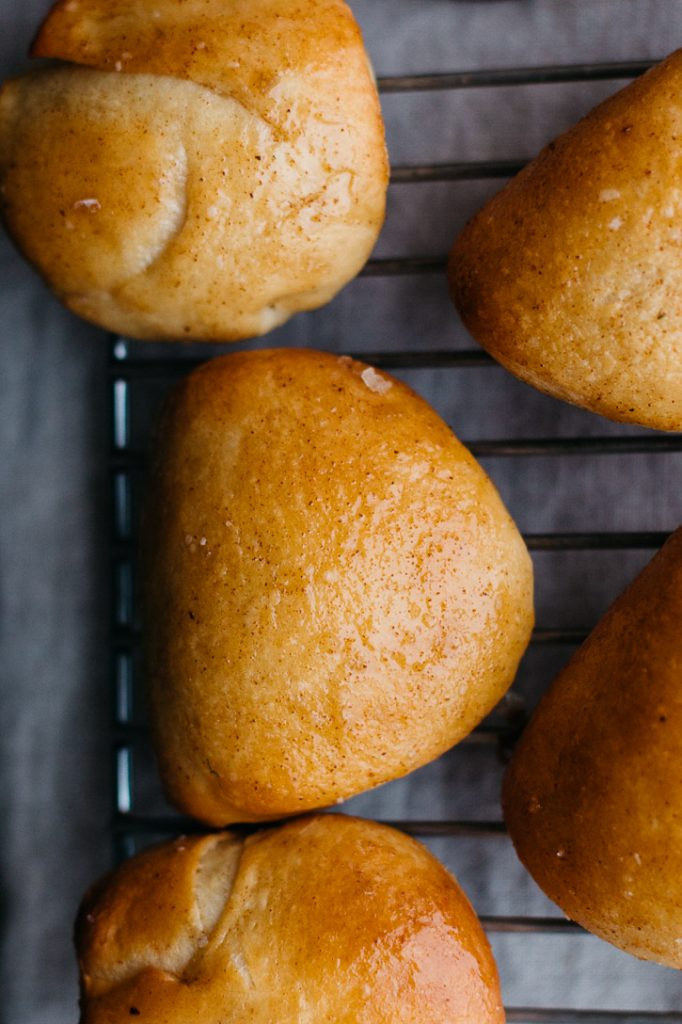 Sage and Brown Butter Honey Rolls Meg is Well