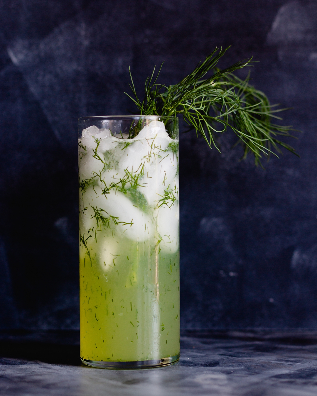 This Gin Mojito with Dill is an aromatic cocktail that feels like a breath of fresh air; light, herby, and refreshing. #gin #mojito #cocktail #dill | www.megiswell.com
